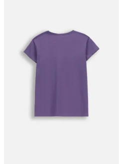 Coccodrillo T-Shirt WC6143214VGA-016 Fioletowy Regular Fit