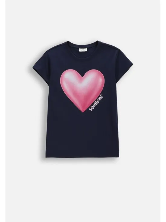 Coccodrillo T-Shirt WC6143210VGA-015 Granatowy Regular Fit