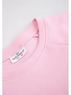 Coccodrillo T-Shirt WC6143227VGA-007 Różowy Regular Fit
