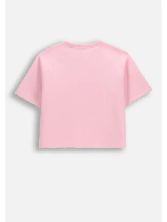 Coccodrillo T-Shirt WC6143227VGA-007 Różowy Regular Fit