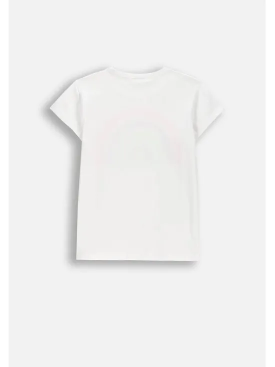 Coccodrillo T-Shirt WC6143219VGB-001 Biały Regular Fit