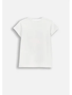Coccodrillo T-Shirt WC6143201VGB-001 Biały Regular Fit