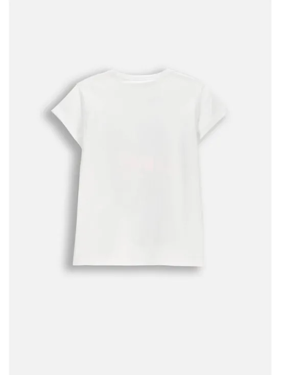 Coccodrillo T-Shirt WC6143201VGB-001 Biały Regular Fit