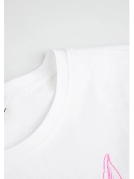 Coccodrillo T-Shirt WC6143209VGB-001 Biały Regular Fit