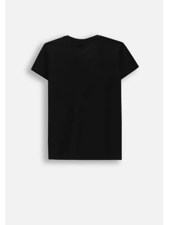 Coccodrillo T-Shirt WC6143205VGB-021 Czarny Regular Fit