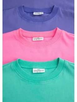 Coccodrillo T-Shirt WC6143216VGB-016 Fioletowy Regular Fit