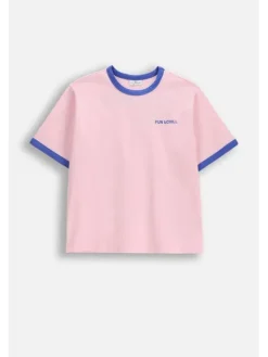 Coccodrillo T-Shirt WC6143201WGJ-007 Różowy Regular Fit