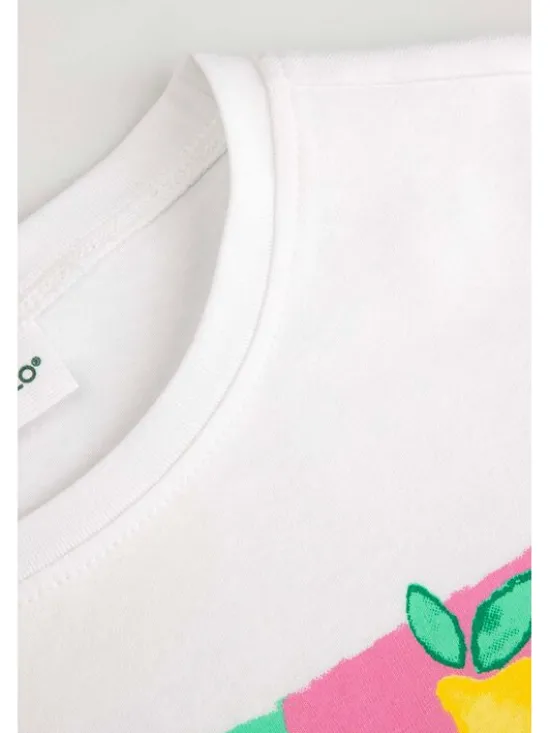 Coccodrillo T-Shirt WC6143204WGK-001 Biały Regular Fit
