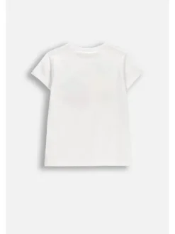 Coccodrillo T-Shirt WC6143205WGK-001 Biały Regular Fit