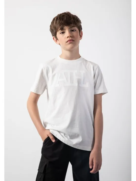 Coccodrillo T-Shirt ZC5143205ABJ-003 Écru Regular Fit