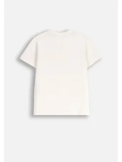 Coccodrillo T-Shirt ZC5143205ABJ-003 Écru Regular Fit