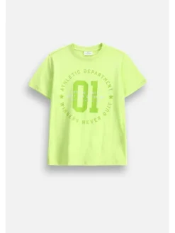 Coccodrillo T-Shirt ZC6143202ABJ-030 Żółty Regular Fit