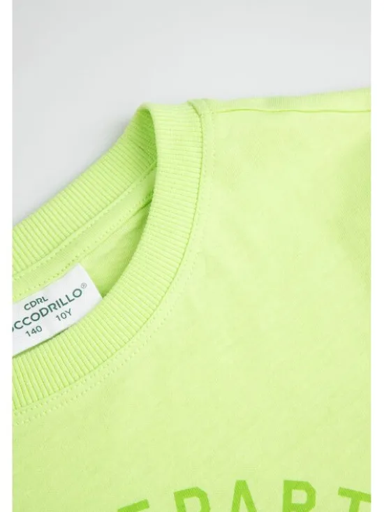 Coccodrillo T-Shirt ZC6143202ABJ-030 Żółty Regular Fit