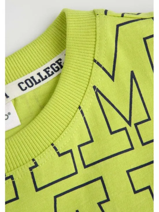 Coccodrillo T-Shirt ZC5143203ABJ-012 Zielony Regular Fit