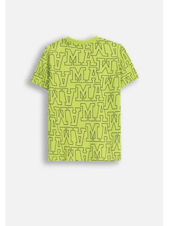 Coccodrillo T-Shirt ZC5143203ABJ-012 Zielony Regular Fit