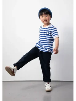 Coccodrillo T-Shirt ZC5143601ABK-032 Granatowy Regular Fit