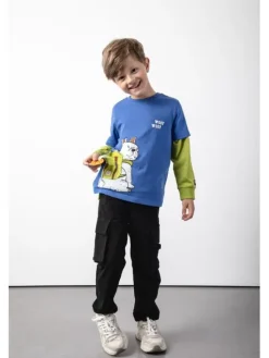 Coccodrillo T-Shirt ZC5143203ABK-032 Granatowy Regular Fit