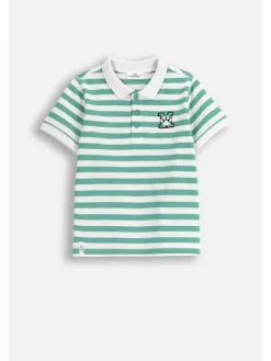 Coccodrillo T-Shirt ZC5143601ABK-011 Zielony Regular Fit