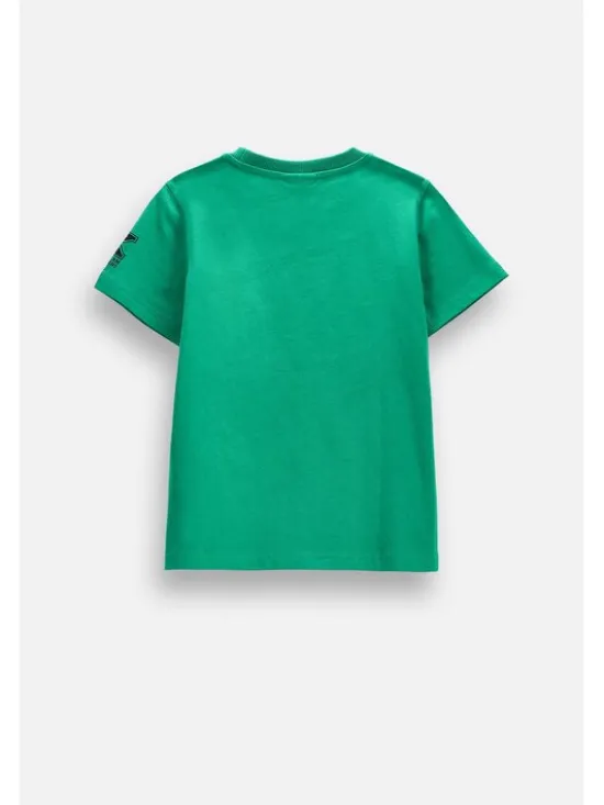 Coccodrillo T-Shirt ZC6143203ABK-011 Zielony Regular Fit
