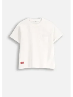 Coccodrillo T-Shirt ZC5143203AGJ-003 Écru Regular Fit