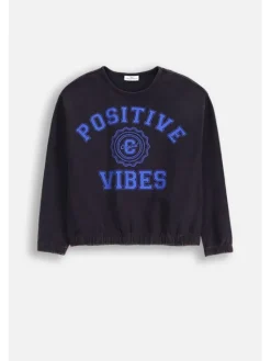 Coccodrillo T-Shirt ZC5143101AGJ-015 Granatowy Regular Fit
