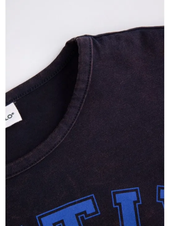 Coccodrillo T-Shirt ZC5143101AGJ-015 Granatowy Regular Fit