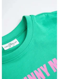 Coccodrillo T-Shirt ZC6143204AGJ-011 Zielony Regular Fit