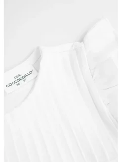 Coccodrillo T-Shirt ZC5143105AGK-001 Biały Regular Fit