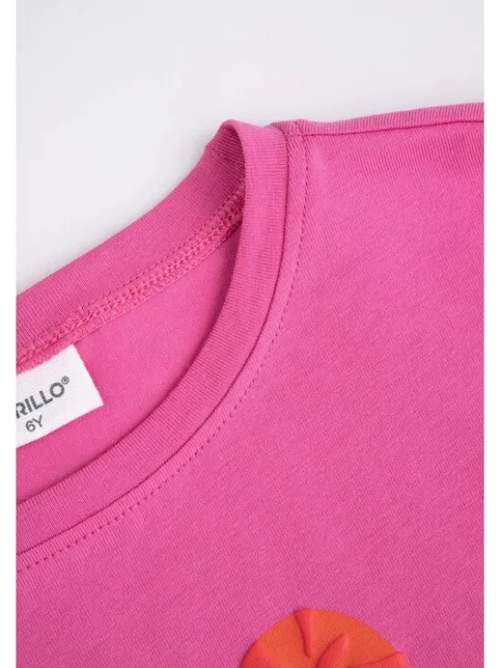 Coccodrillo T-Shirt ZC5143203AGK-008 Różowy Regular Fit