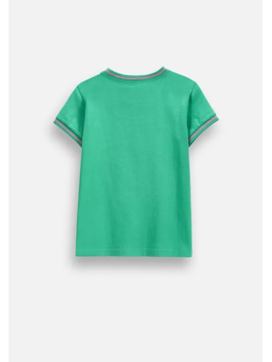 Coccodrillo T-Shirt ZC6143202AGK-011 Zielony Regular Fit