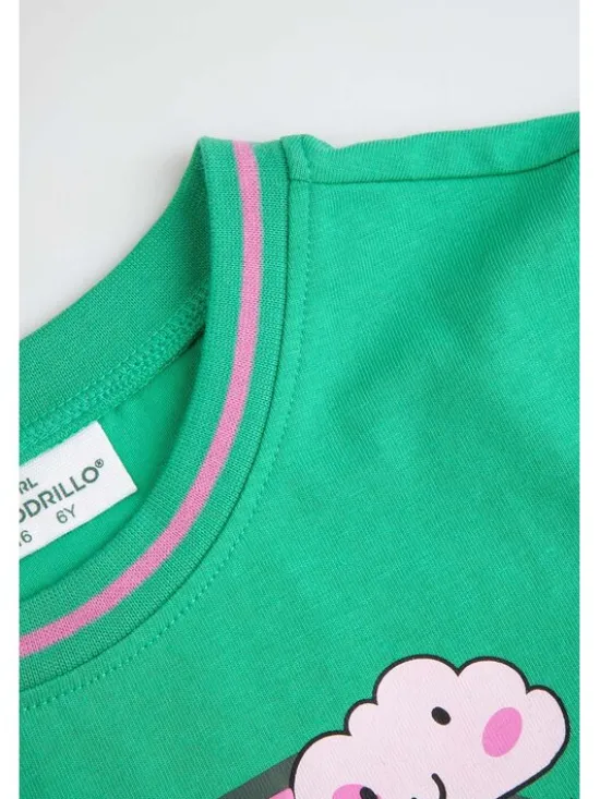 Coccodrillo T-Shirt ZC6143202AGK-011 Zielony Regular Fit