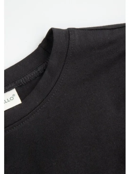 Coccodrillo T-Shirt ZC5143101CGJ-021 Czarny Regular Fit