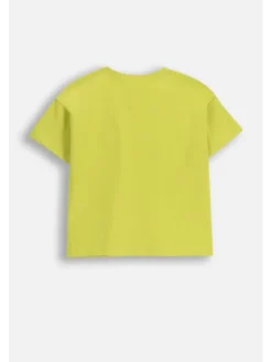 Coccodrillo T-Shirt ZC5143201CGJ-030 Żółty Regular Fit