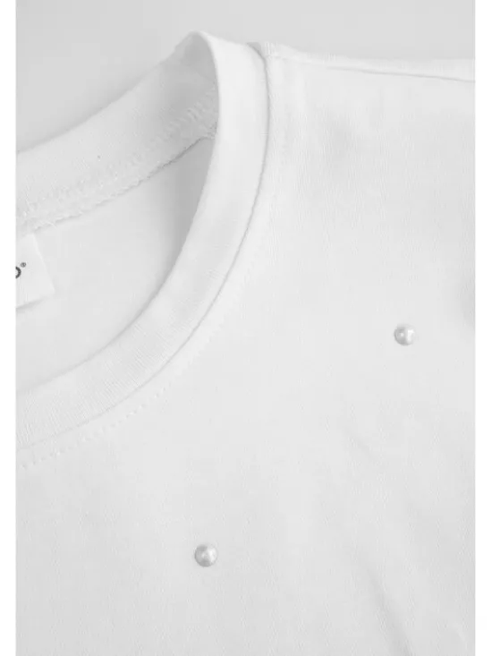 Coccodrillo T-Shirt ZC5143102EPG-001 Biały Regular Fit