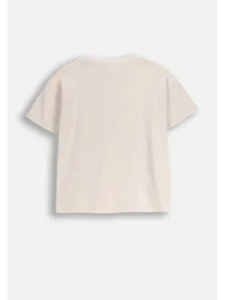 Coccodrillo T-Shirt ZC5143201FGJ-003 Écru Regular Fit