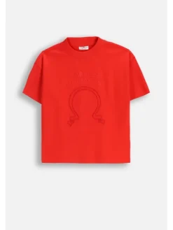 Coccodrillo T-Shirt ZC5143202FGJ-009 Czerwony Regular Fit