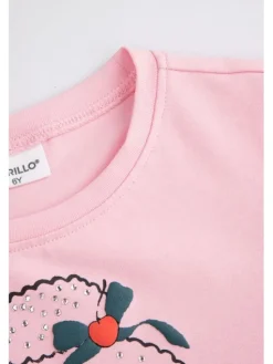 Coccodrillo T-Shirt ZC5143103FGK-033 Różowy Regular Fit