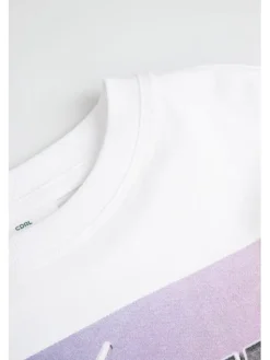 Coccodrillo T-Shirt ZC6143204GBJ-001 Biały Regular Fit