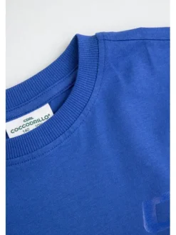 Coccodrillo T-Shirt ZC6143202GBJ-032 Granatowy Regular Fit