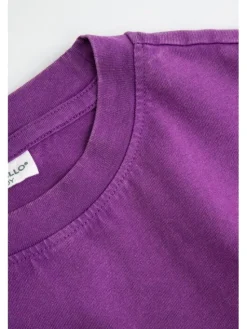Coccodrillo T-Shirt ZC6143204HGJ-016 Fioletowy Regular Fit