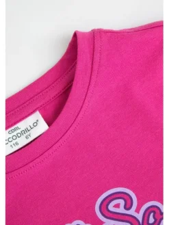Coccodrillo T-Shirt ZC6143201HGK-007 Różowy Regular Fit