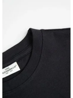 Coccodrillo T-Shirt ZC6143212LBD-021 Czarny Regular Fit