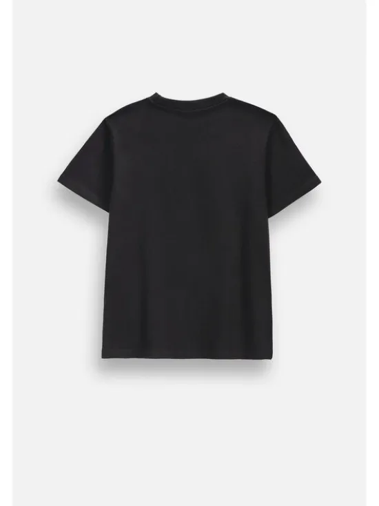 Coccodrillo T-Shirt ZC6143214LBD-021 Czarny Regular Fit