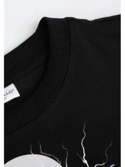 Coccodrillo T-Shirt ZC6143203LBW-021 Czarny Regular Fit