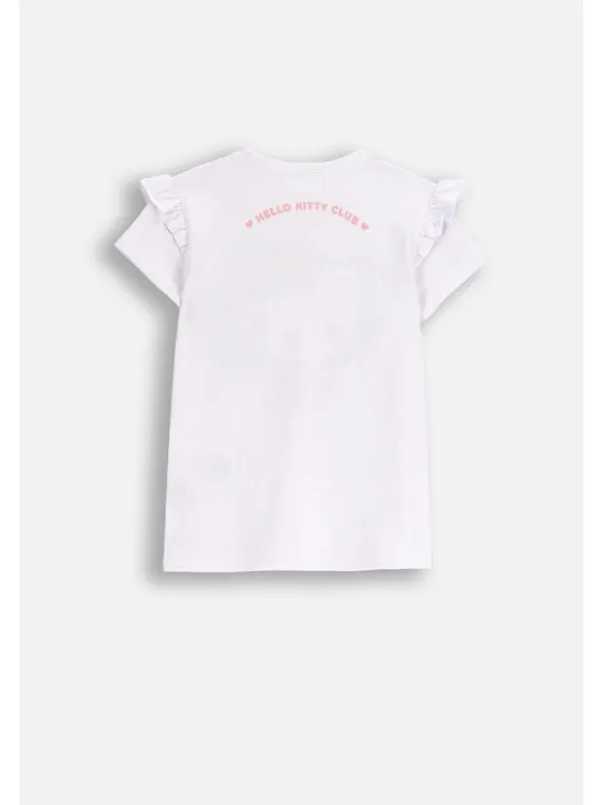 Coccodrillo T-Shirt ZC5143201LGD-001 Biały Regular Fit