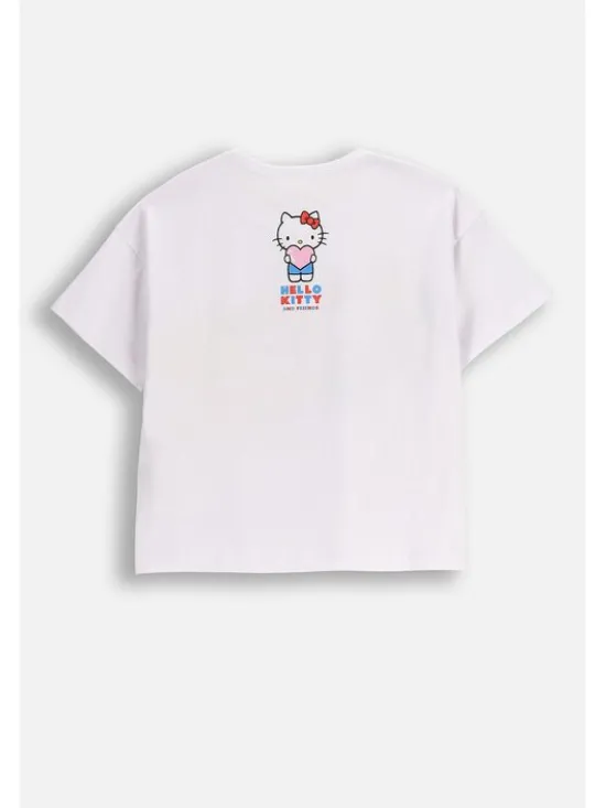 Coccodrillo T-Shirt ZC5143206LGD-001 Biały Regular Fit