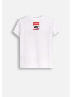 Coccodrillo T-Shirt ZC5143213LGD-001 Biały Regular Fit