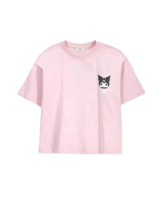 Coccodrillo T-Shirt ZC6143203LGD-007 Różowy Regular Fit