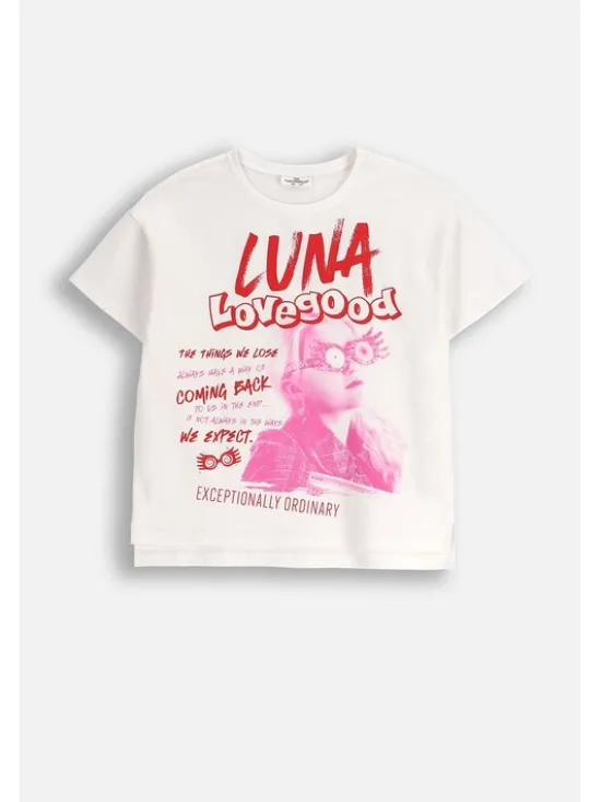 Coccodrillo T-Shirt ZC5143202LGW-003 Écru Regular Fit