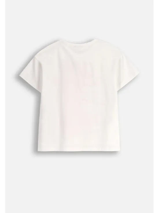 Coccodrillo T-Shirt ZC5143202LGW-003 Écru Regular Fit